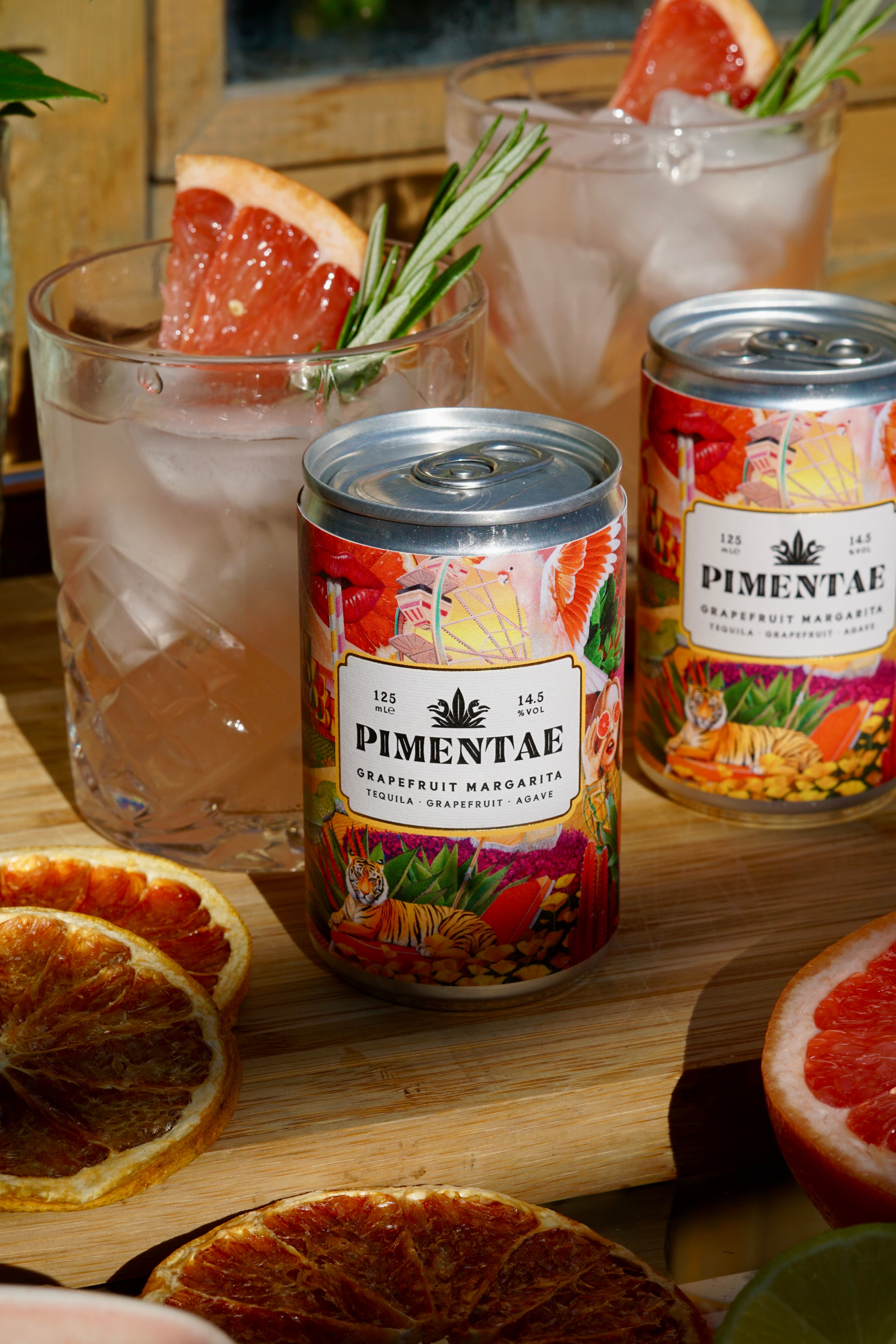 Grapefruit Margarita Cans (125ml x8)